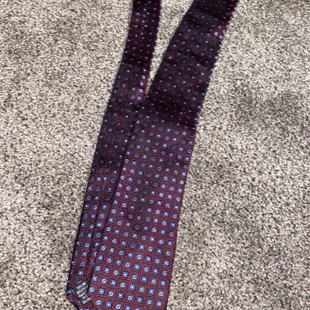 Elegant Big And Tall Burgundy Pronto Uomo Tie